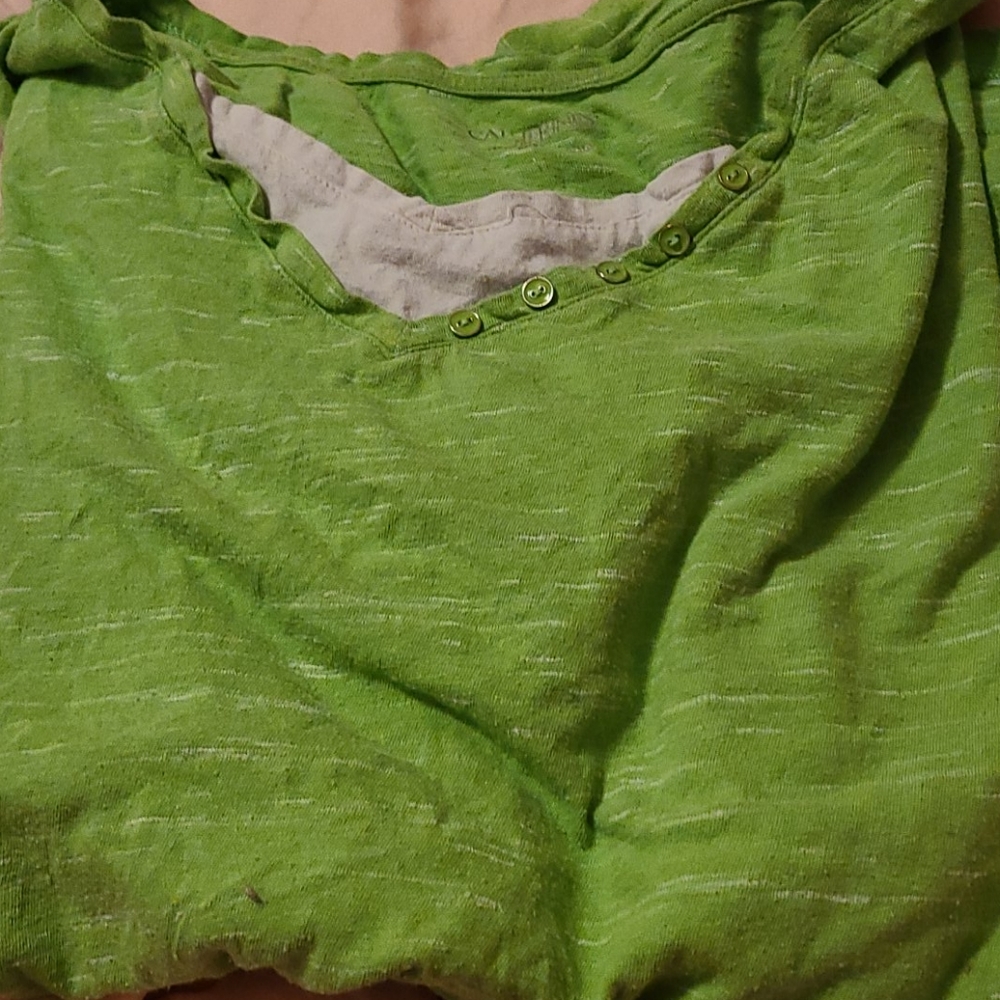 Green shirt